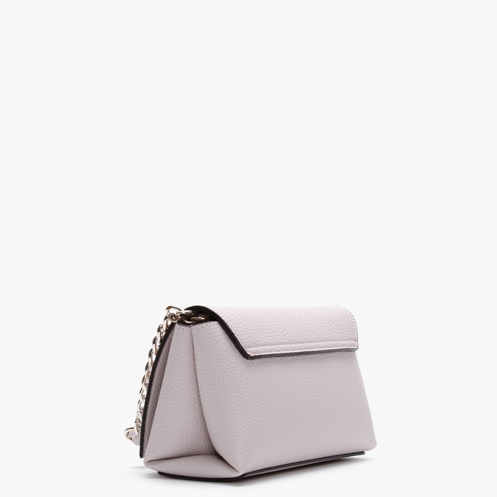 Mini Uptown Chic Flap Moonstone Cross-Body Bag