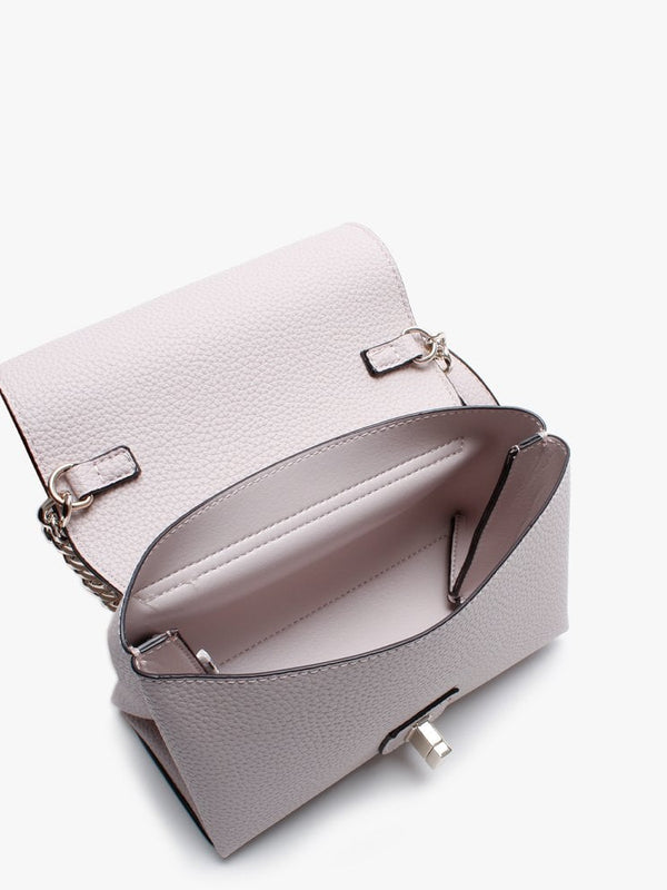 Mini Uptown Chic Flap Moonstone Cross-Body Bag