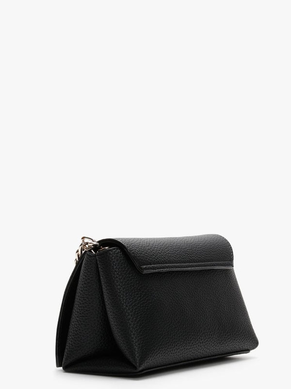 Mini Uptown Chic Flap Black Cross-Body Bag