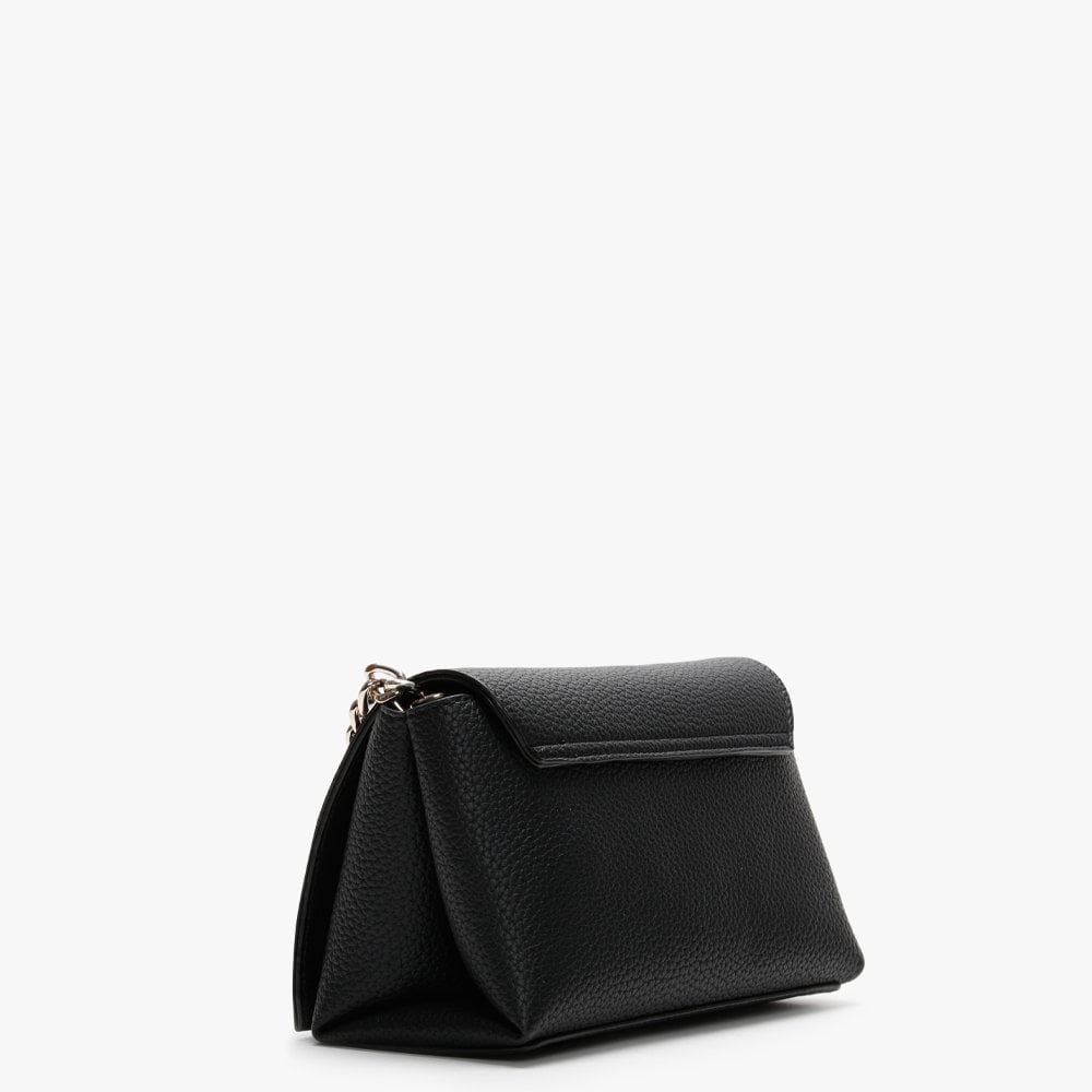 Mini Uptown Chic Flap Black Cross-Body Bag