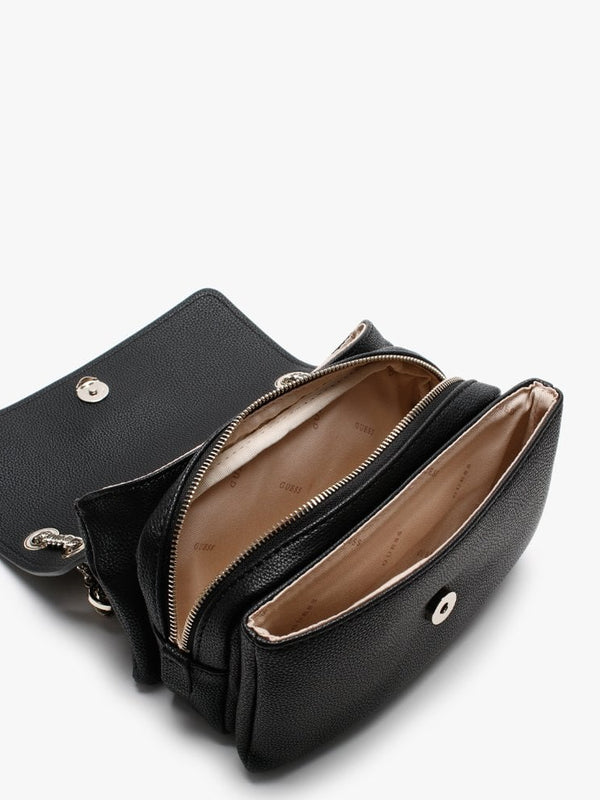 Narita Black Convertible Cross-Body Bag