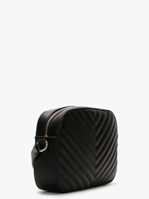 Kamryn Black Quilted Shoulder Bag
