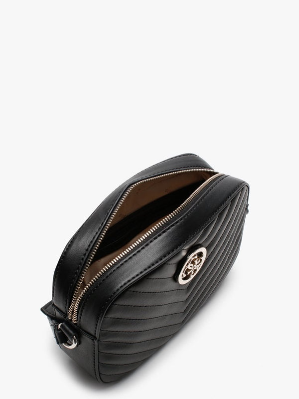 Kamryn Black Quilted Shoulder Bag