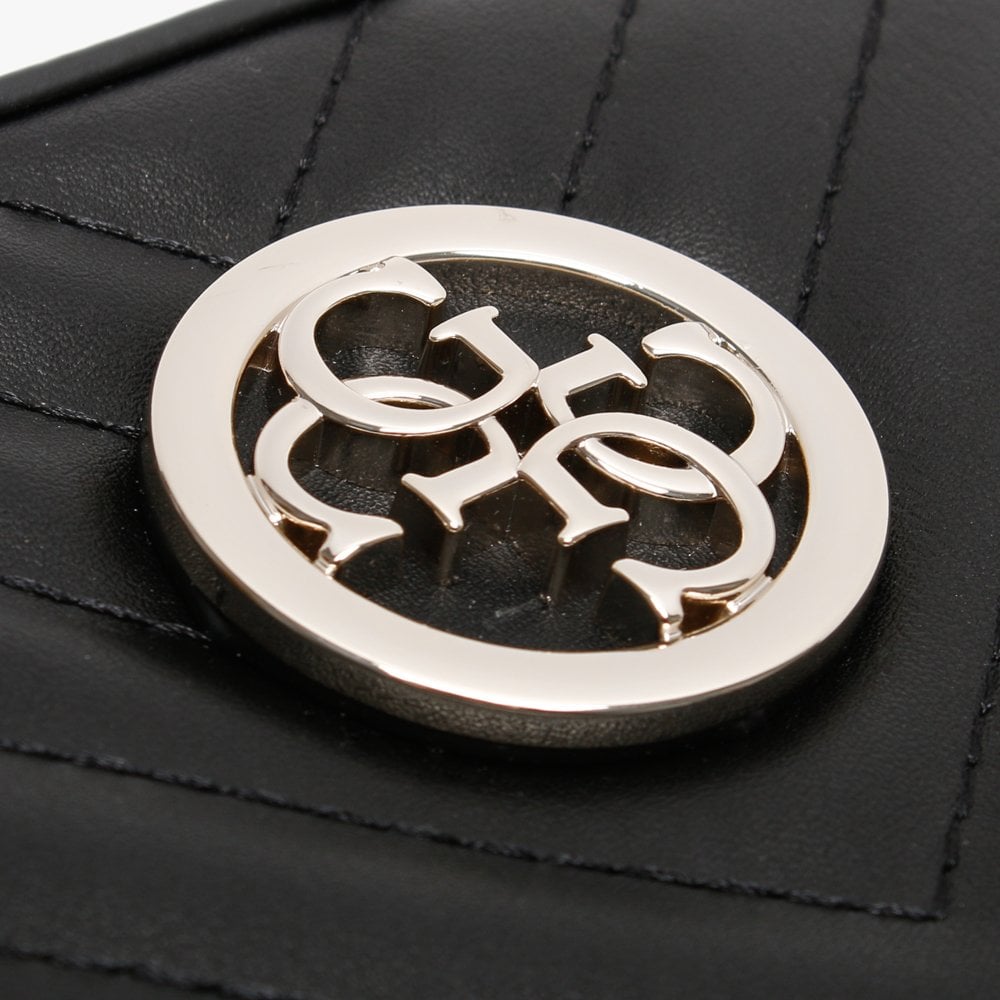 Kamryn Black Quilted Shoulder Bag