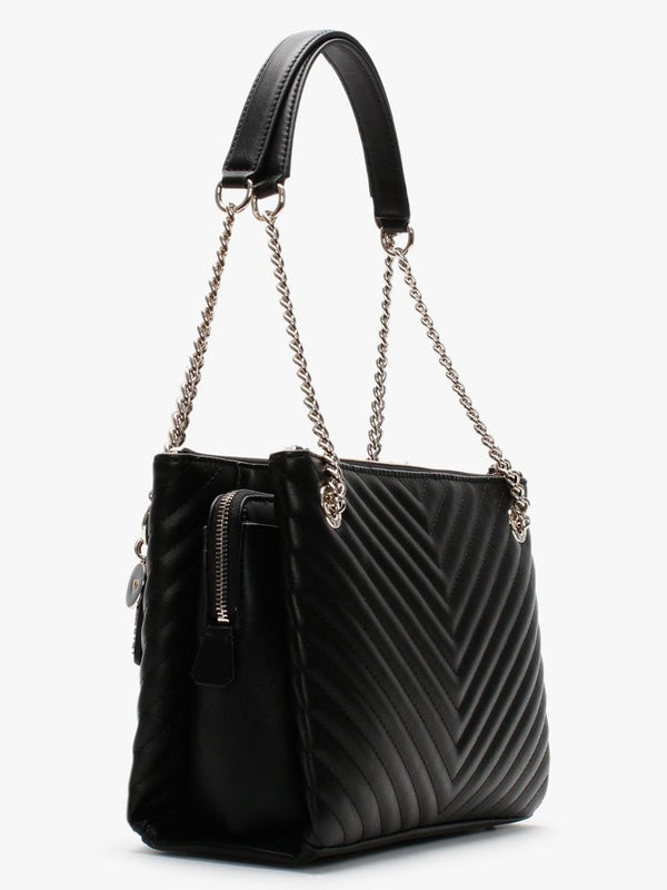 Blakely Status Luxe Black Quilted Shoulder Bag