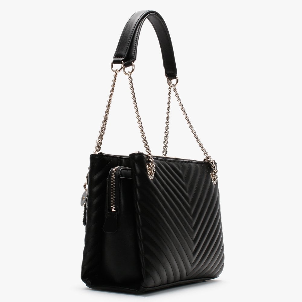 Blakely Status Luxe Black Quilted Shoulder Bag