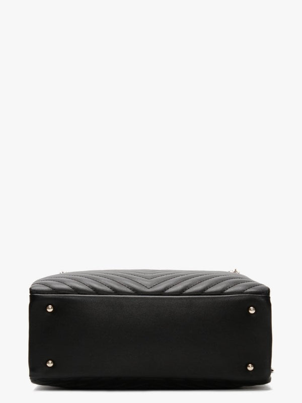 Blakely Status Luxe Black Quilted Shoulder Bag