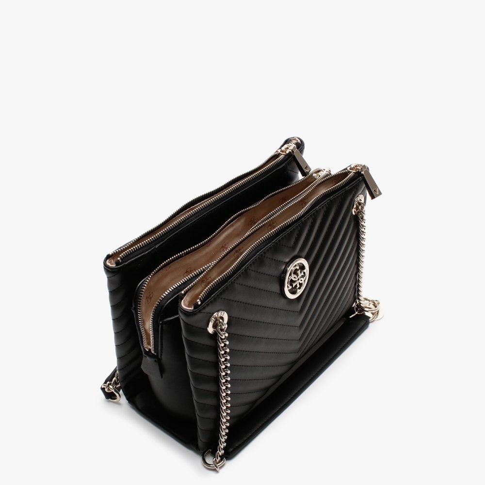 Blakely Status Luxe Black Quilted Shoulder Bag
