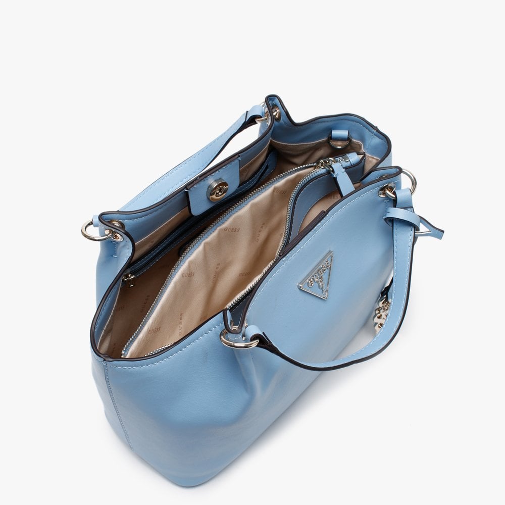 Tangey Girlfriend Blue Satchel Bag