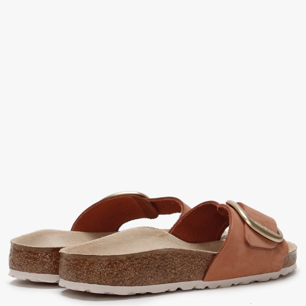 Madrid Big Buckle Brandy Mules