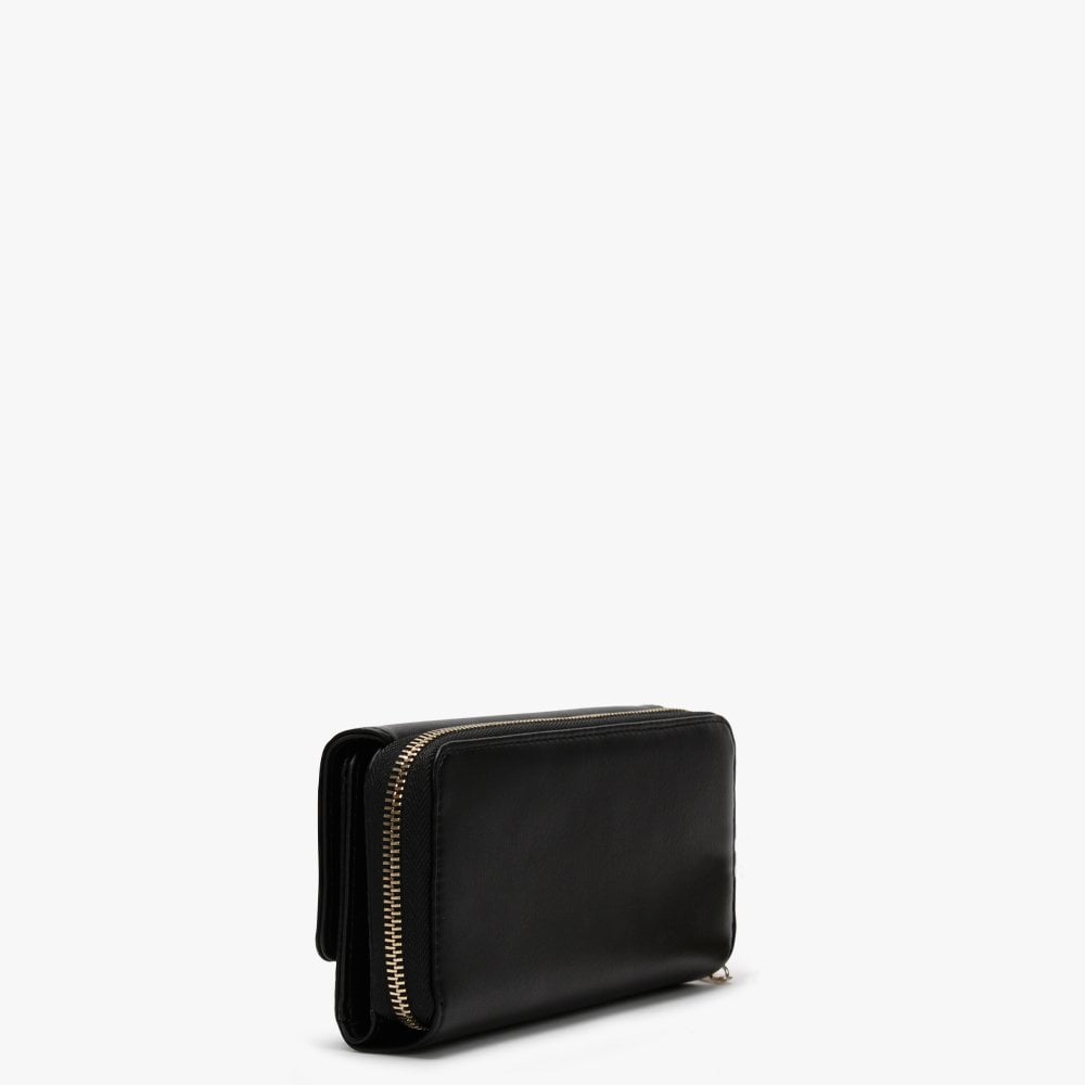 Large Tangey Black Wallet