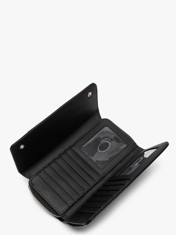 Large Tangey Black Wallet