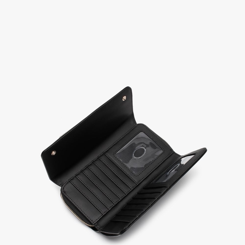 Large Tangey Black Wallet
