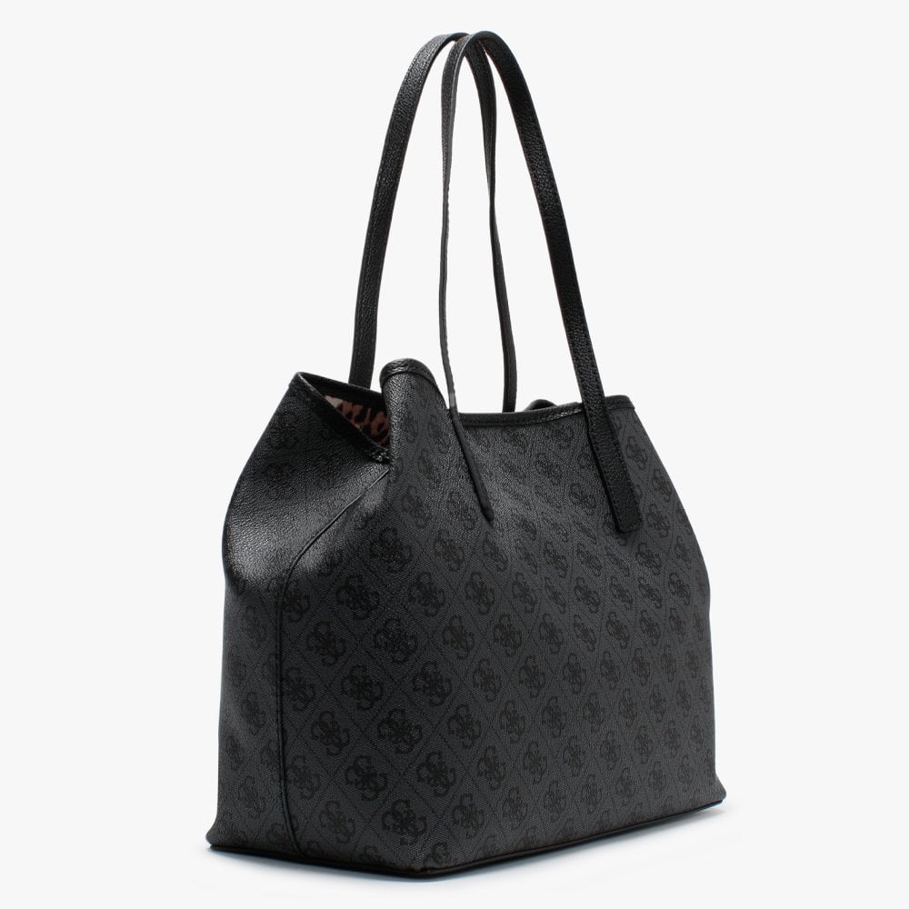Vikky Repeat Logo Grey Slouchy Tote Bag