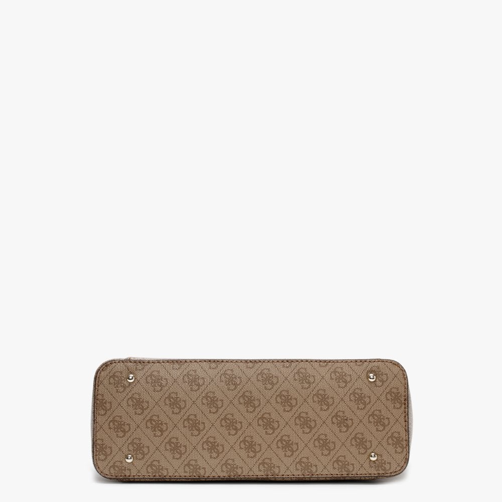 Open Road Repeat Logo Brown Tote Bag