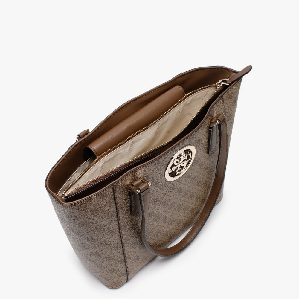 Open Road Repeat Logo Brown Tote Bag