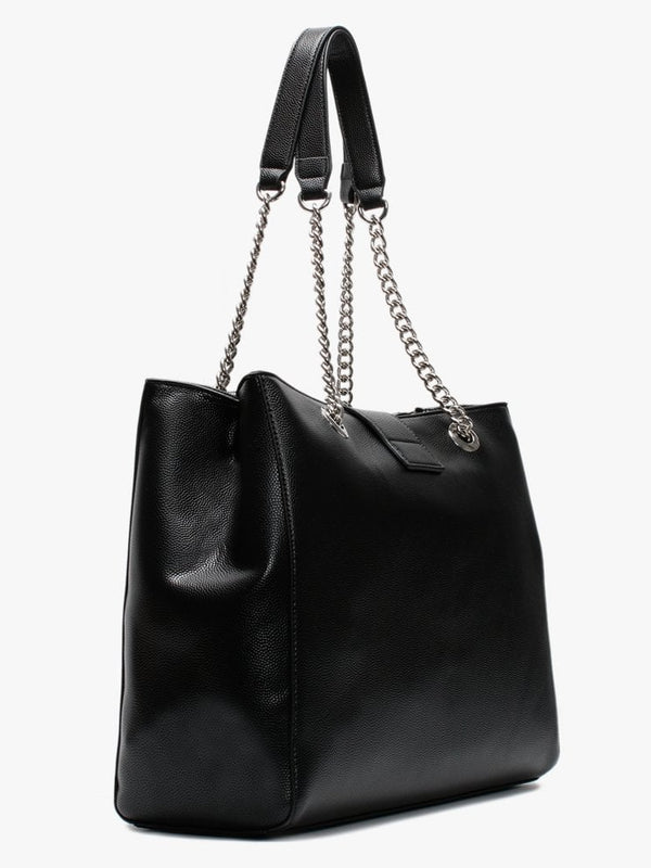 Divina Large Black Tote Bag