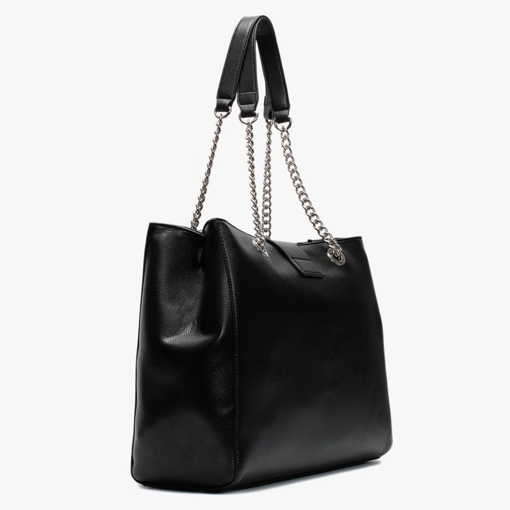 Divina Large Black Tote Bag