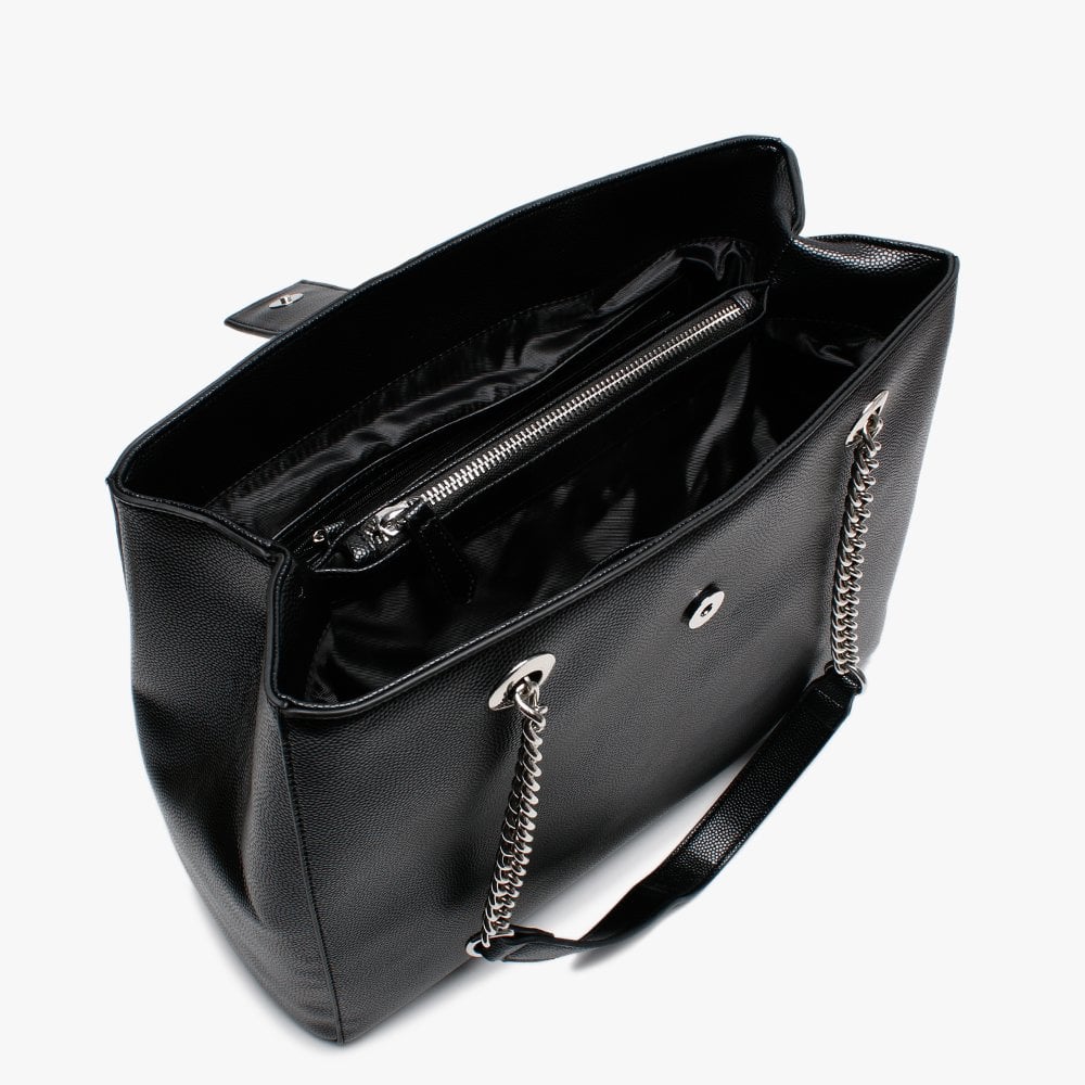 Divina Large Black Tote Bag