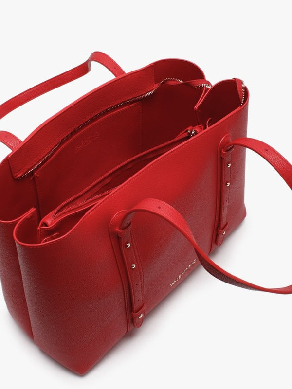 Alma Red Shopper Bag