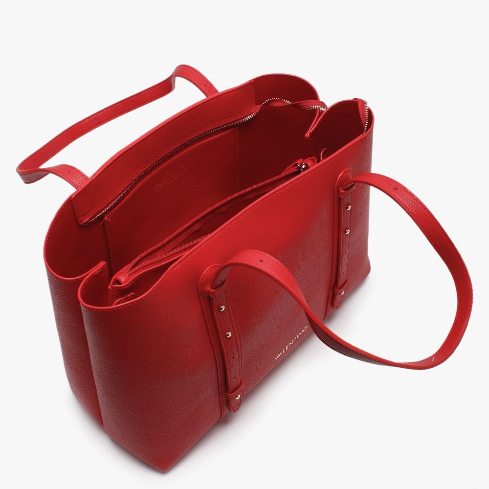 Alma Red Shopper Bag