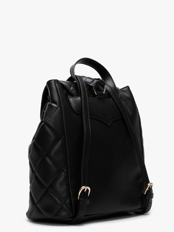 Ocarina Quilted Black Backpack