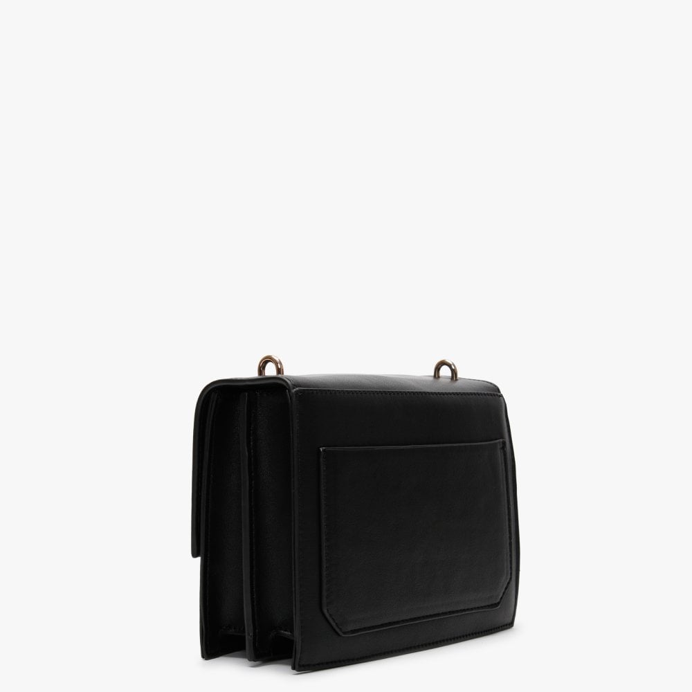 Falcor Pattina Black Shoulder Bag