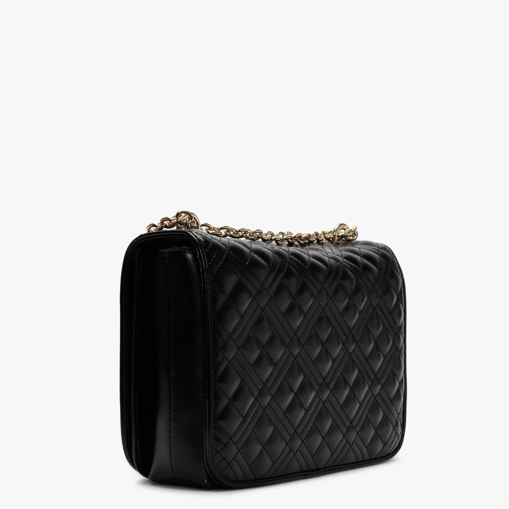 Quilted Black Shoulder Bag