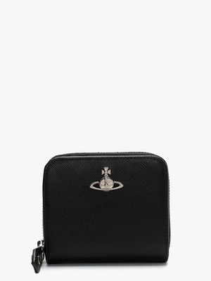 Medium Pimlico Black Saffiano Leather Wallet