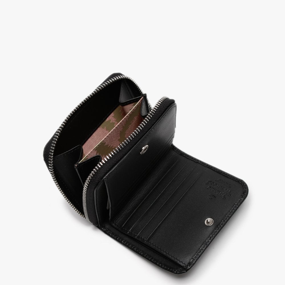 Medium Pimlico Black Saffiano Leather Wallet