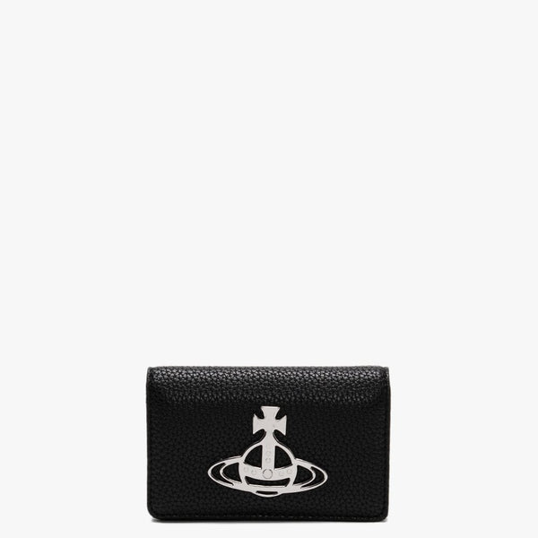 Johanna Black Vegan Card Holder