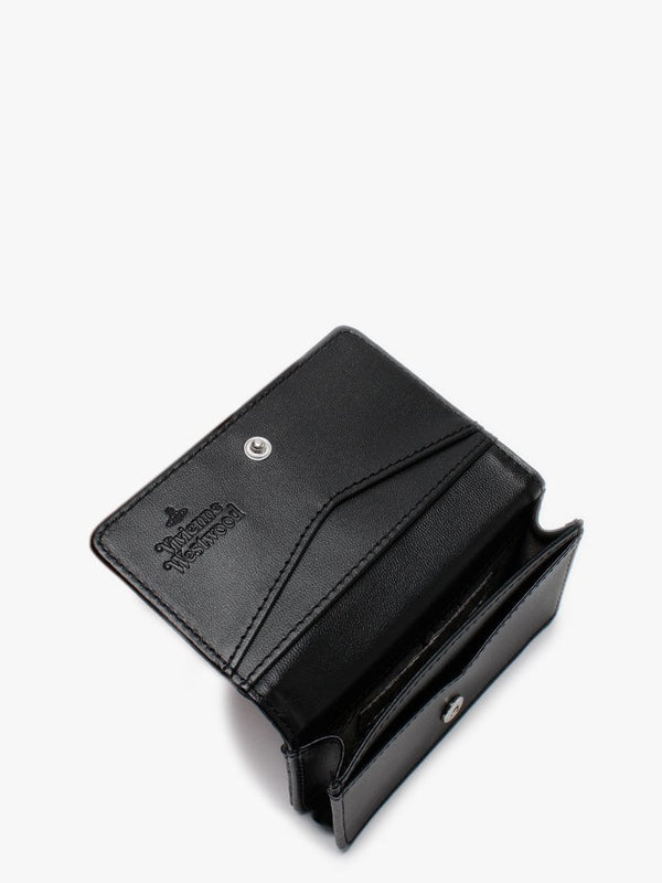 Johanna Black Vegan Card Holder