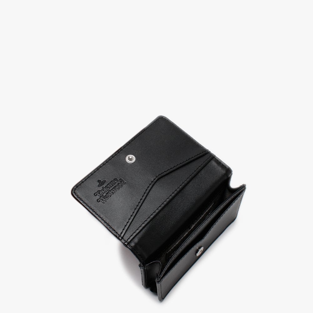 Johanna Black Vegan Card Holder