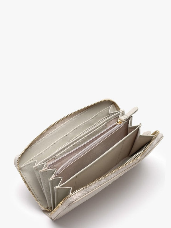 Superman Grey Zip Around Wallet