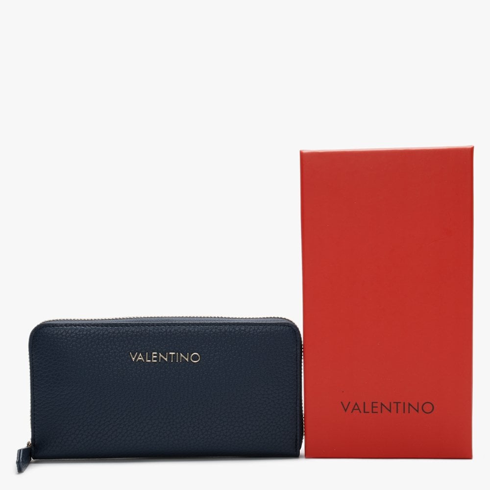 Superman Navy Zip Around Wallet