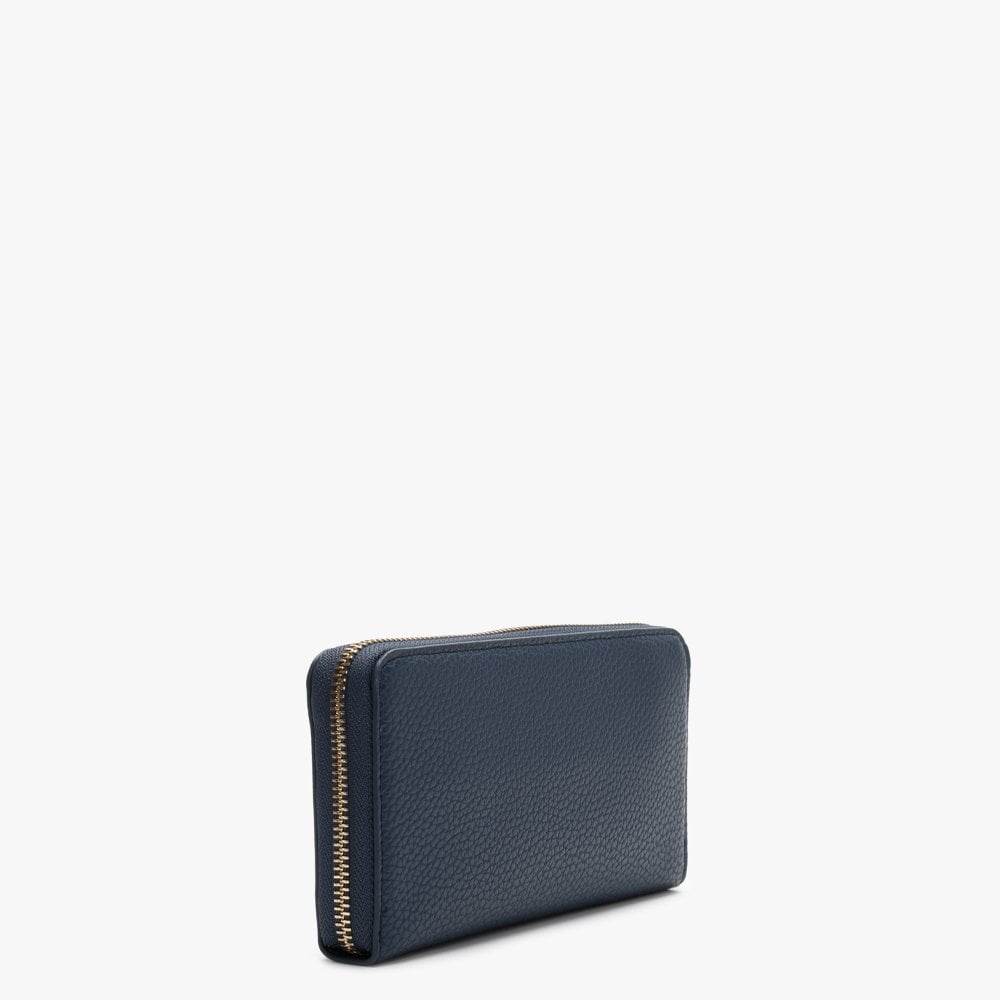 Superman Navy Zip Around Wallet
