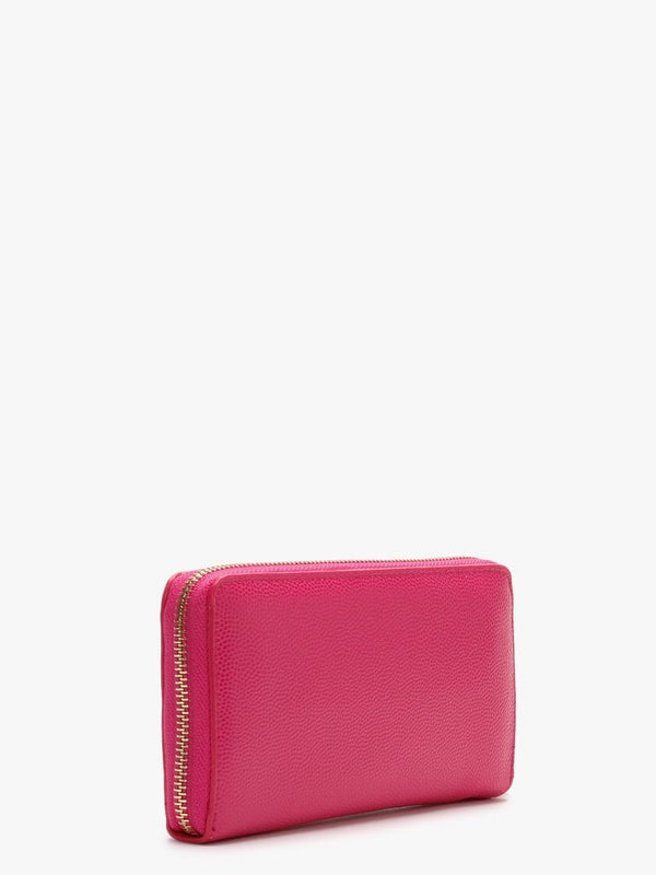 Divina Fuchsia Zip Around Wallet