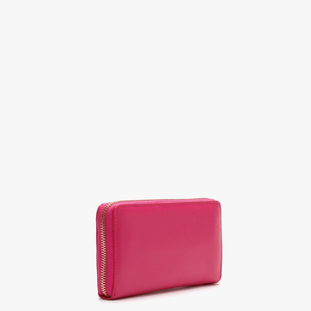 Divina Fuchsia Zip Around Wallet
