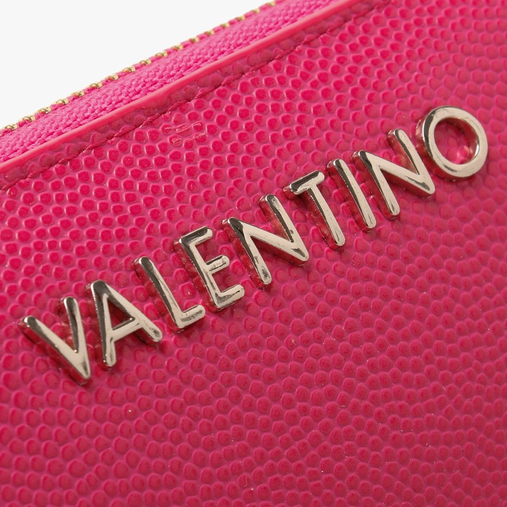 Divina Fuchsia Zip Around Wallet