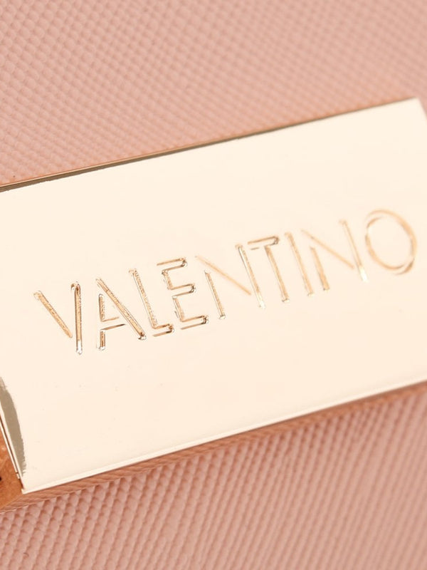 Arpie Pink Saffiano Envelope Pochette Bag