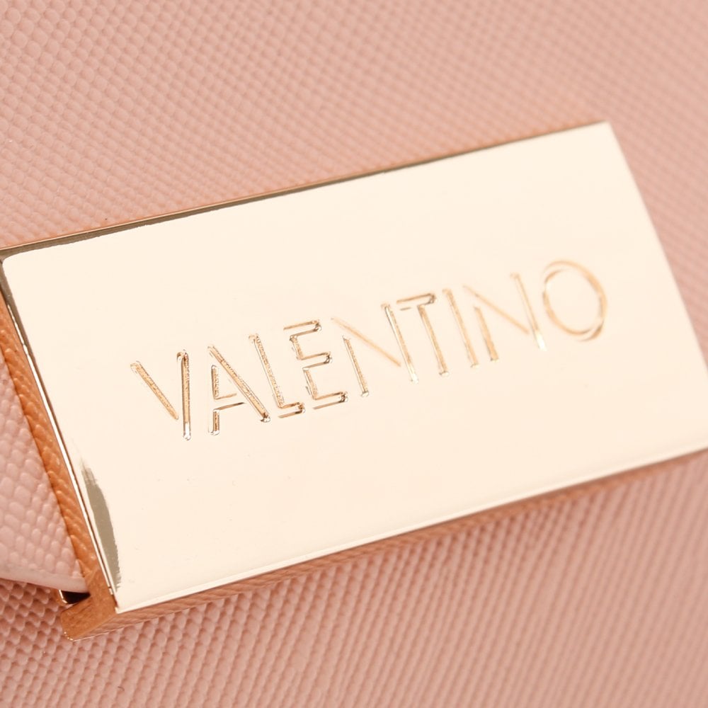 Arpie Pink Saffiano Envelope Pochette Bag