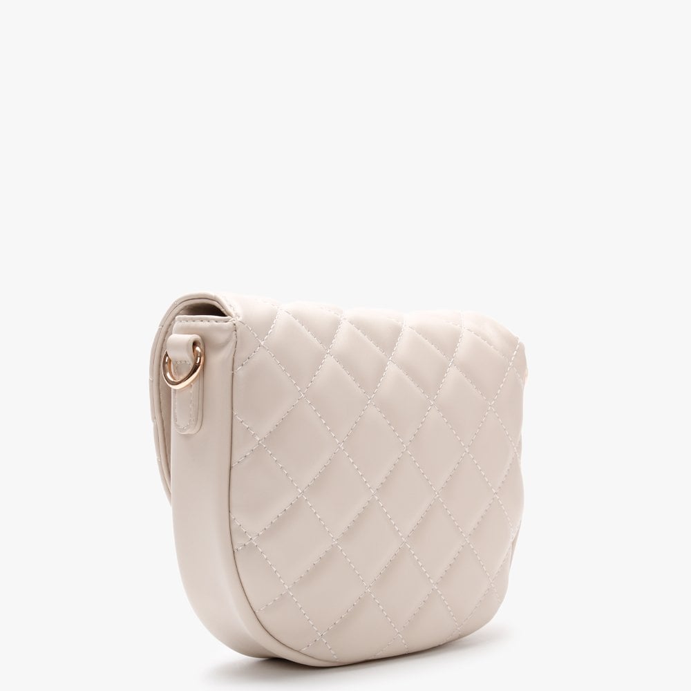 Ocarina Ecru Quilted Shoulder Bag