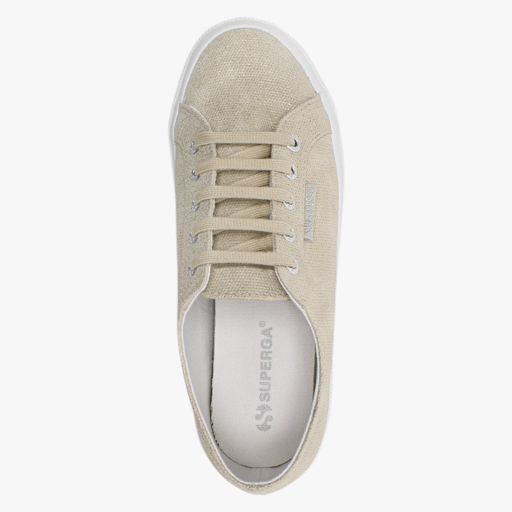 2750 Cotu Classic Gold Iridescent Snake Trainers