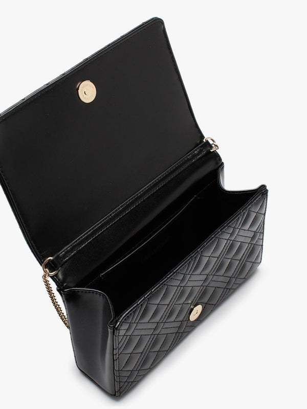 Quilted Black Clutch Bag