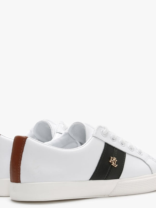 Janson II White Leather Trainers