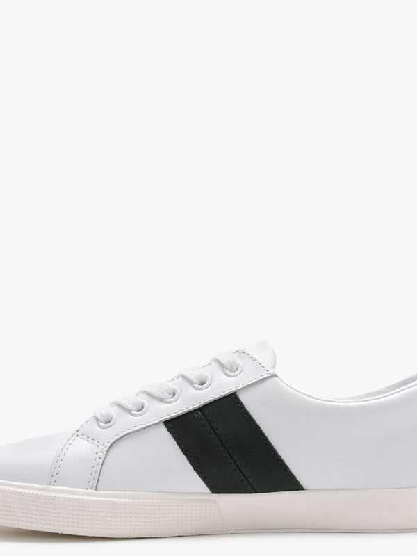 Janson II White Leather Trainers