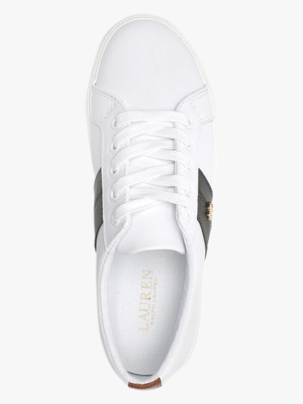 Janson II White Leather Trainers