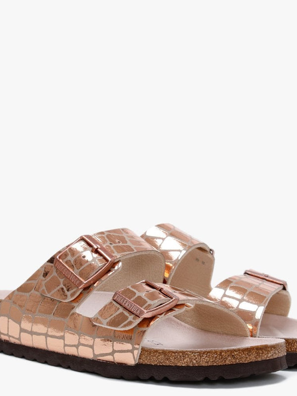 Arizona Gator Gleam Copper Mules