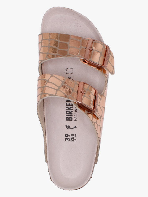 Arizona Gator Gleam Copper Mules