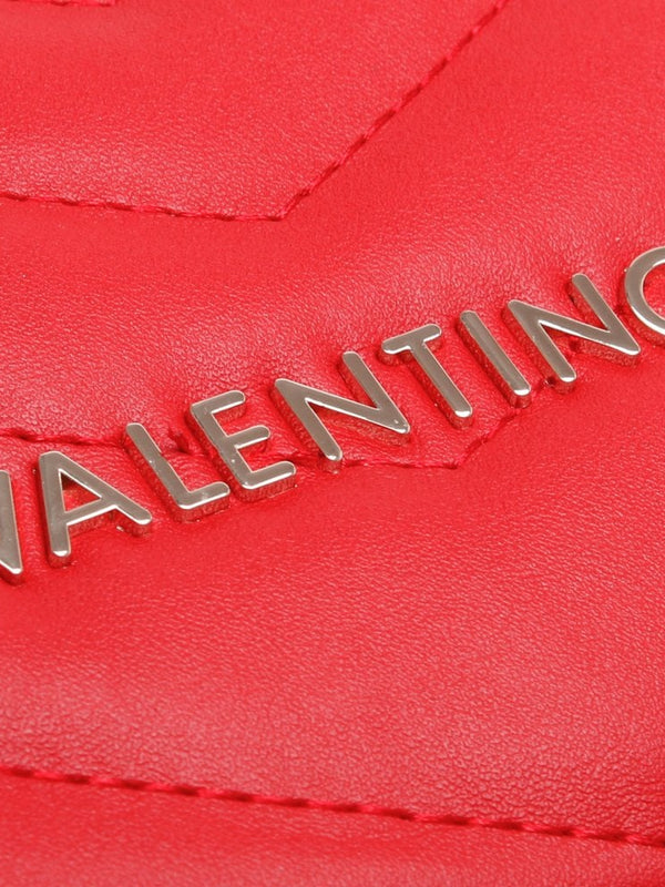 Fiona Red Quilted Heart Tote Bag